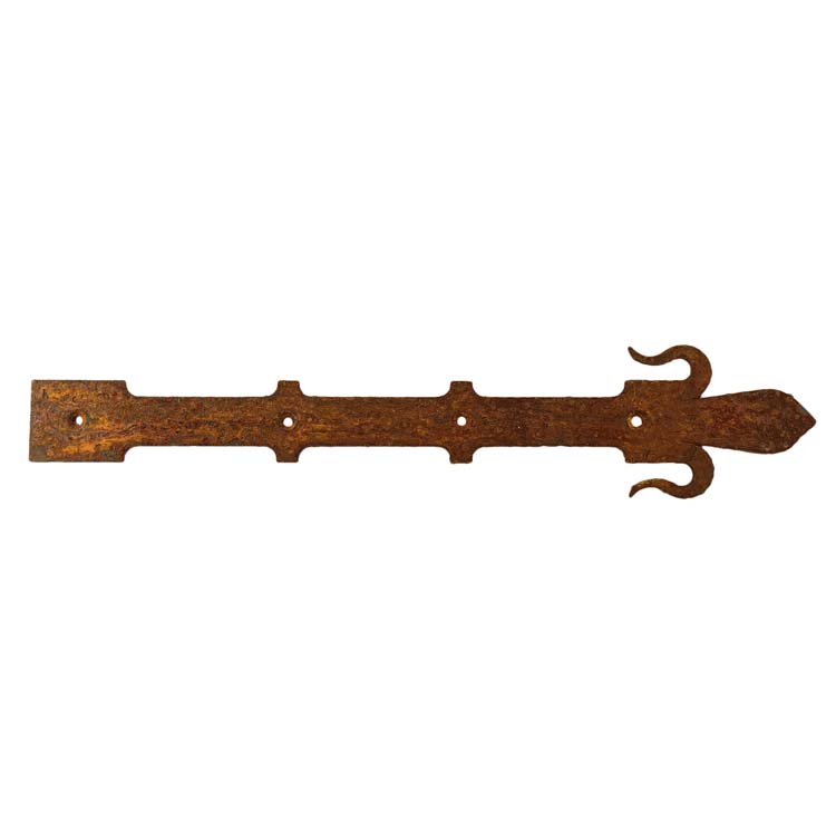 Paumel sierstuk 360mm roest