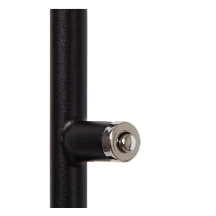 Lampadaire - noir - H134cm - LED - 12W - 2700/4000K