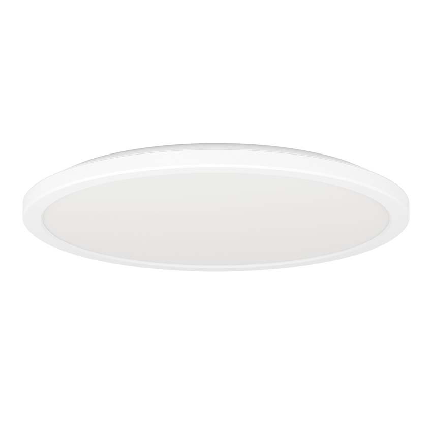 Plafonnier - Blanc - Ø39cm - Dimmable - LED - 1x24W - 2700-6500K - télécommande