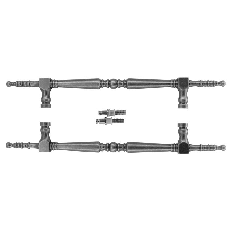 Tirant pro genua vieil argent paire pour verre