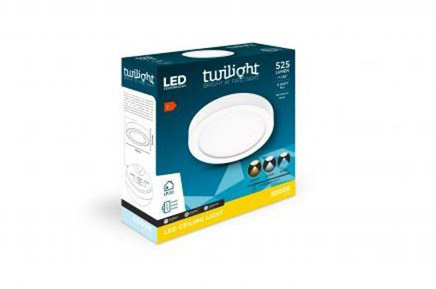 Plafondlamp - wit - LED - 1x6W - CCT