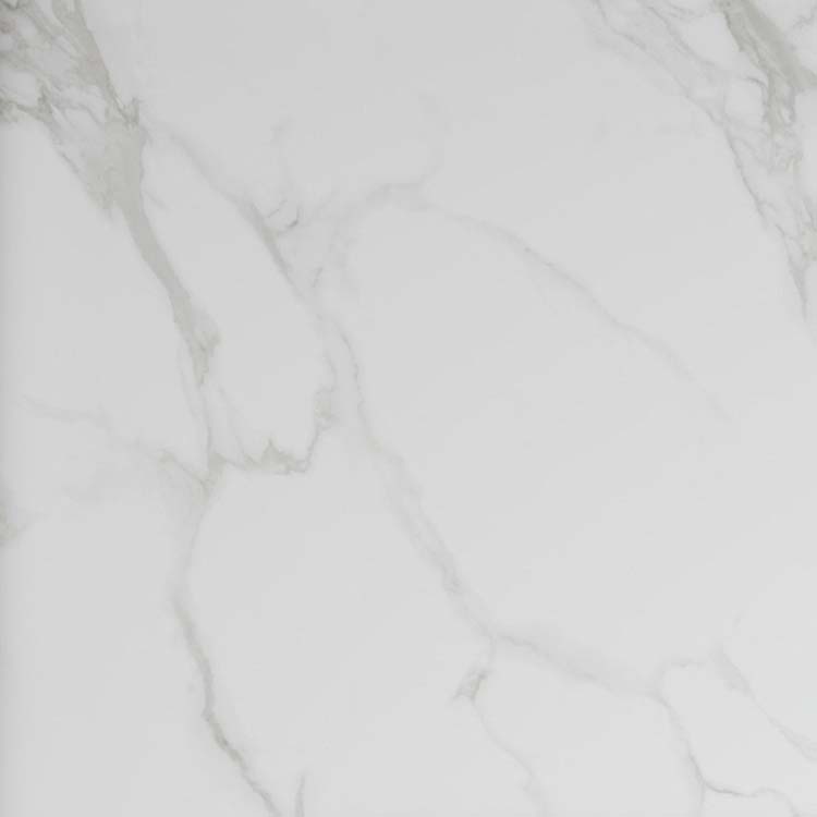 Panneau mural Ira Marmino SPC blanc brillant 90x260x0,4cm