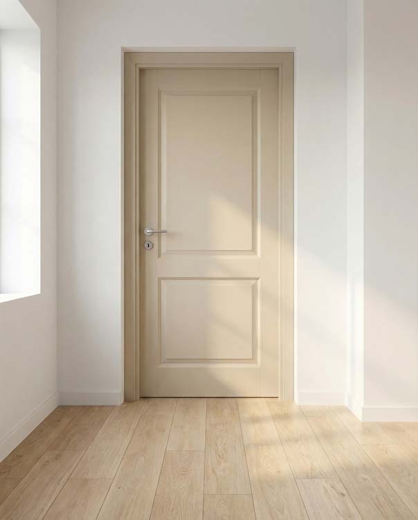 Bloc-porte à peindre Dimora 680mm-ébrasement MDF 40cm