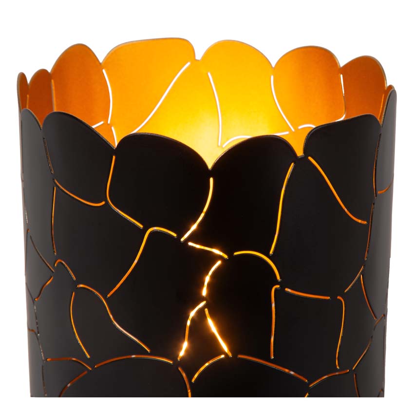 Lampe de table - noir - Ø15cm - E27 - 40W