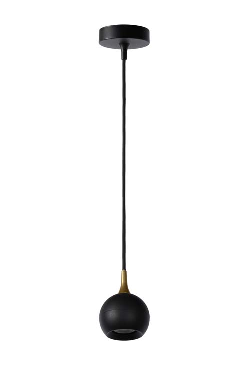 Hanglamp - zwart - Ø9cm - GU10 - 5W