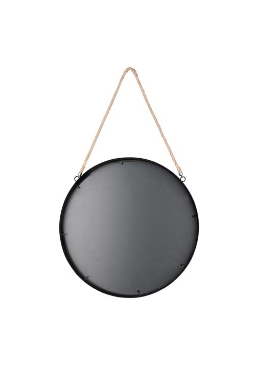 Miroir rond noir Ø40cm