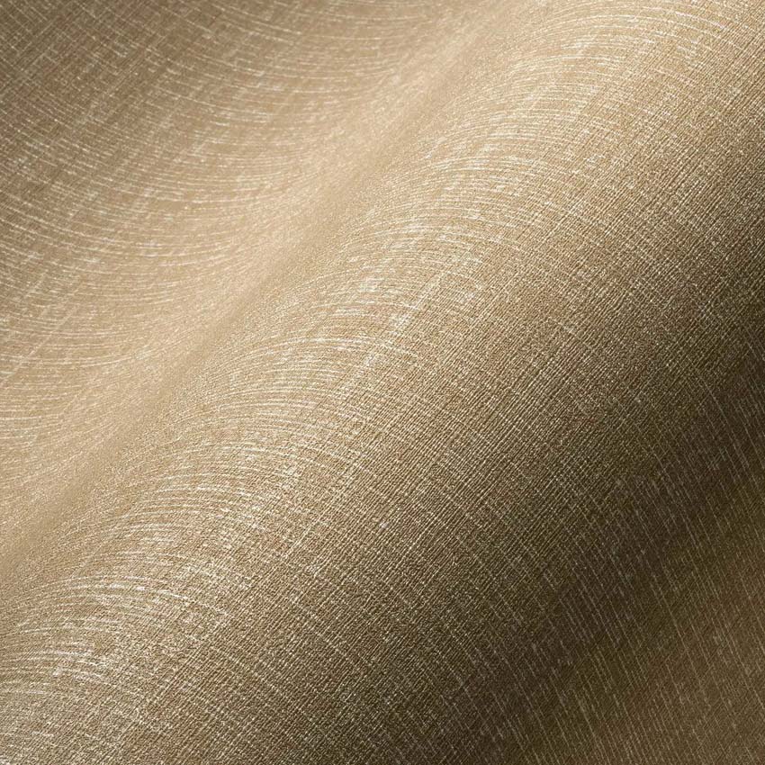 Vinyle sur papier peint intissé uni tissé jaune clair/jaune foncé 0,53x10m