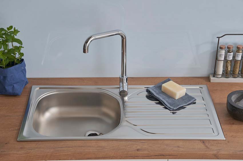 Évier Ned inox 86x43,5cm