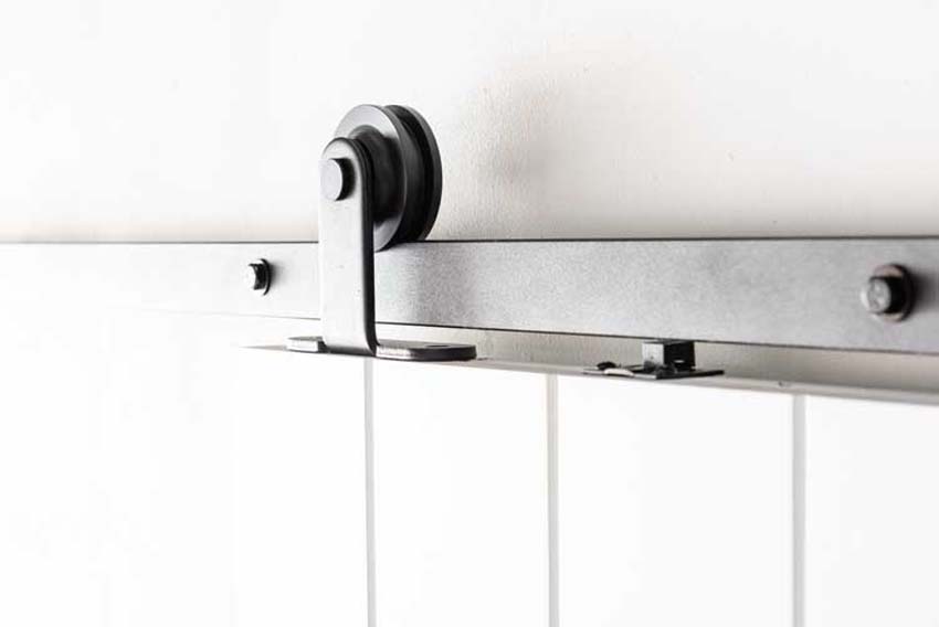 Complete schuifdeur Titus 93x211,5cm spaanplaat + rail antiek - te schilderen