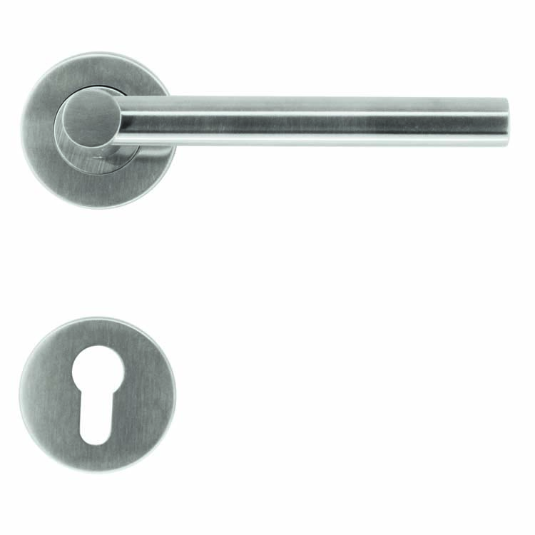 Deurkruk pro cefalu inox plus cilinderrozet