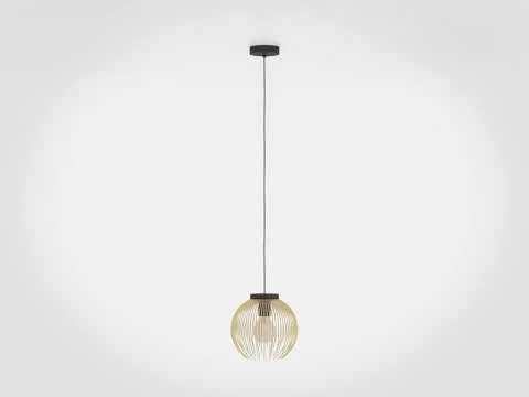 Hanglamp Vene 1xE27 zwart/goud Hanglamp Vene 1xE27 zwart/goud