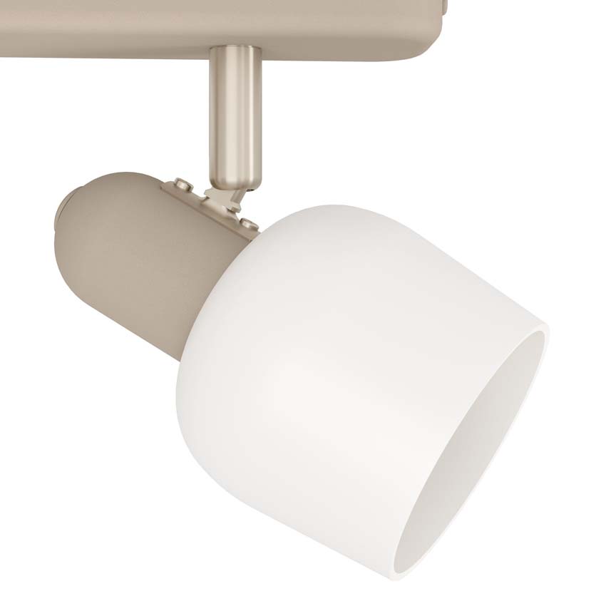 Opbouwspot - Zand - 30x12,5x15cm - Dimbaar - E14 - 2x40W