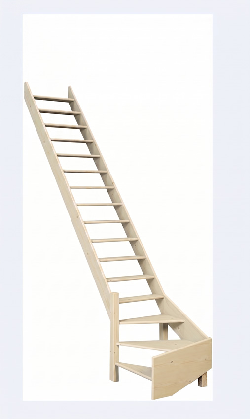 Molenaarstrap Bonn Evolution medium met kwartslag links onder H340xB70cm