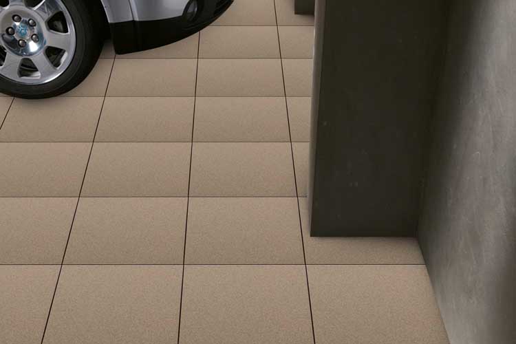 Carrelage de sol et mural Luke carrelage de garage gris clair 30x30cm