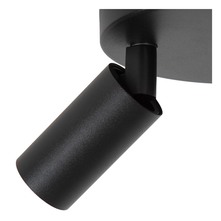 Plafondspot Zen - zwart - Ø 18cm - 3xGU10
