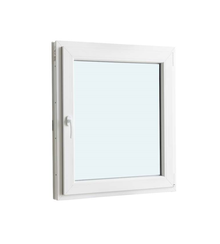 1-VL draaikiepraam pvc wit budget B800XH900 mm rechts 1-VL draaikiepraam pvc wit budget B800XH900 mm rechts