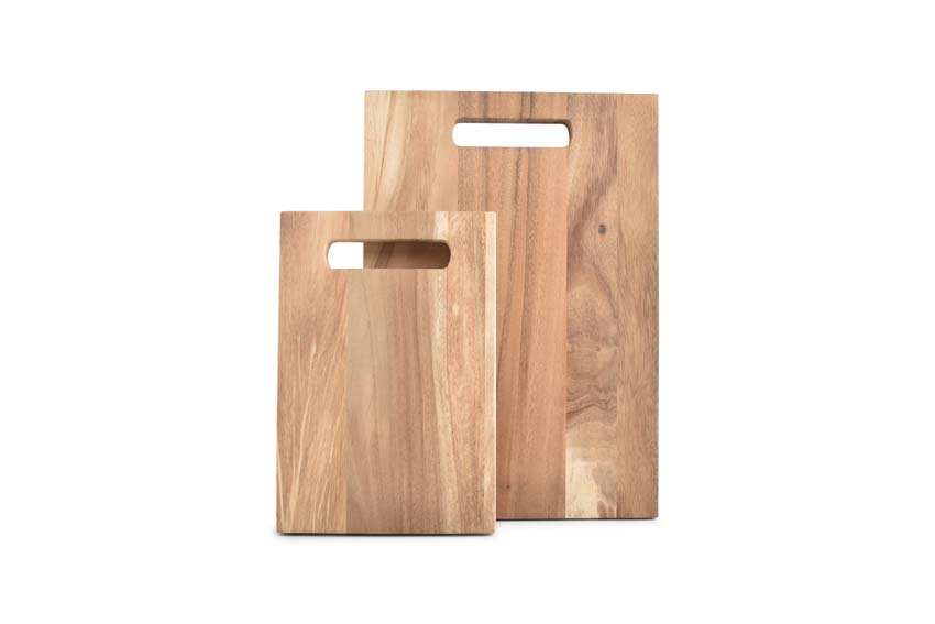 Planche à découper Salt&Pepper bois d'acacia brun 33x22,5cm