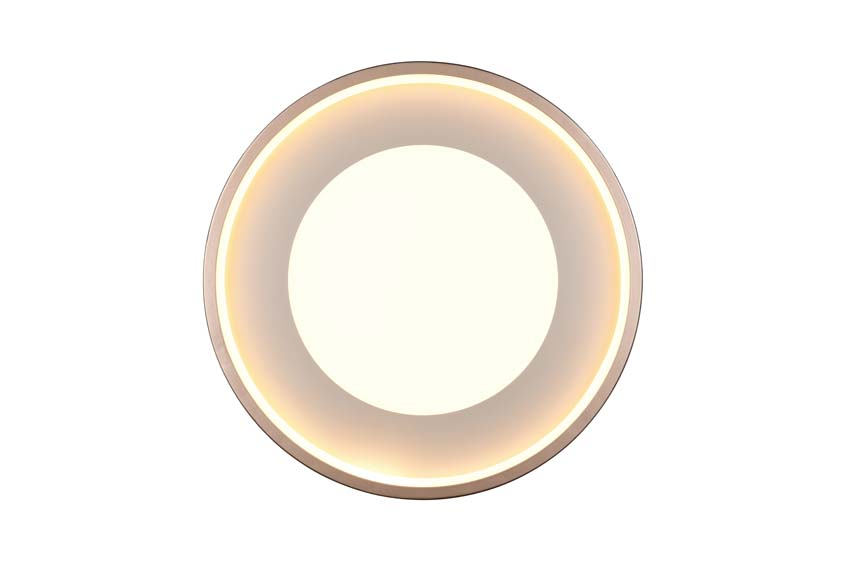 Plafonnier - Brun café - Ø40cm - Dimmable - LED - 1x36W - 3000K