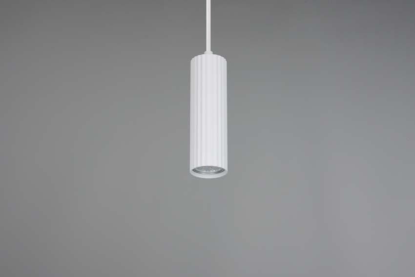 Suspension - Blanc - Ø9cm - Dimmable - GU10 - 1x10W