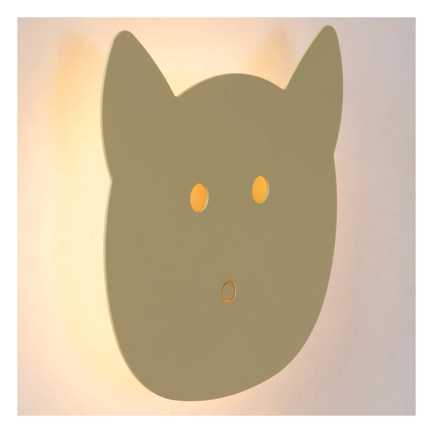 Wandlamp kinderkamer - groen - dimbaar - LED 1x7W - 2600K/2700K