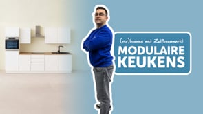 Raccord d'angle pour armoire de cuisine Plenti blanche 50mm