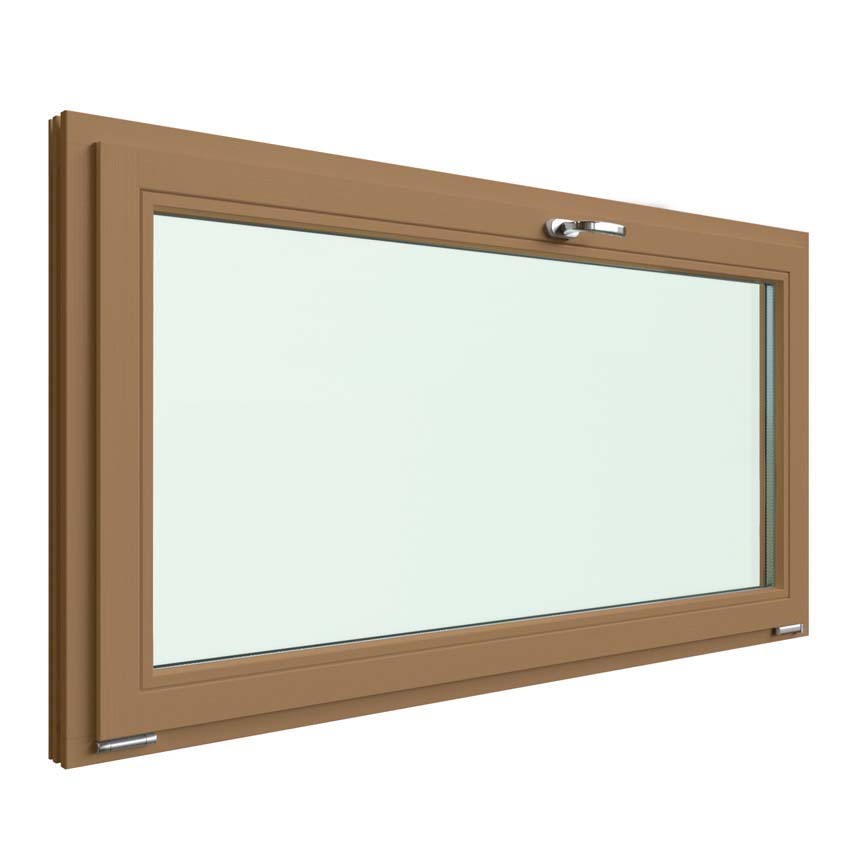Valraam Vardelux Meranti hout 68mm naturel B800xH600mm