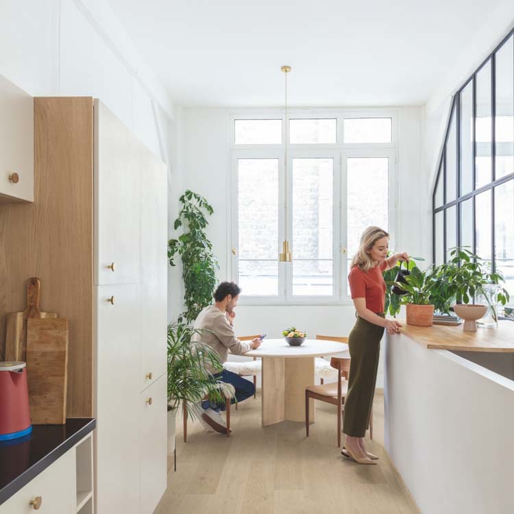 Vinyl Quick-step blos base short planks 4mm kusteik zand beige