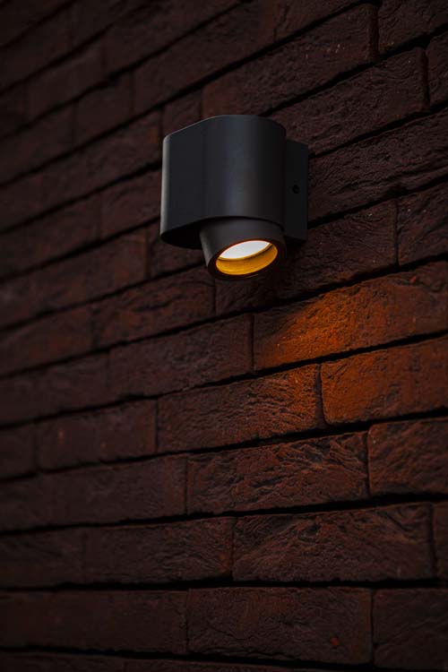 Eclairage extérieur lampe murale gris foncé GU10 7W Eclairage extérieur lampe murale gris foncé GU10 7W