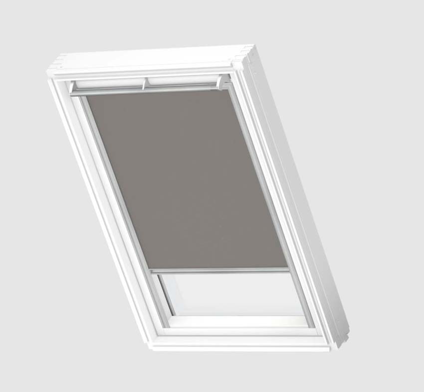 Store enrouleur Velux occultant à commande manuelle gris CK04 0705S