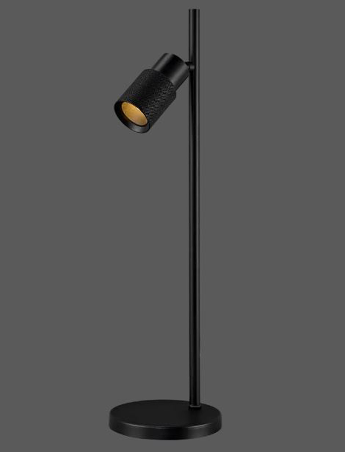 Lampe de table - noir - 44cm - dimmable - GU10 MR11 - 1x10W