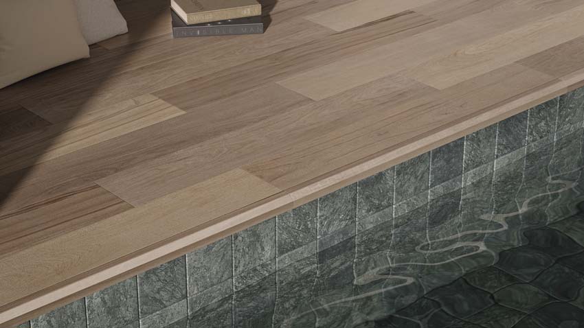 Carrelage de sol et mural Paloma chêne 20x120cm