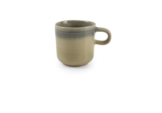 Koffietas Flint groen/grijs 20 cl