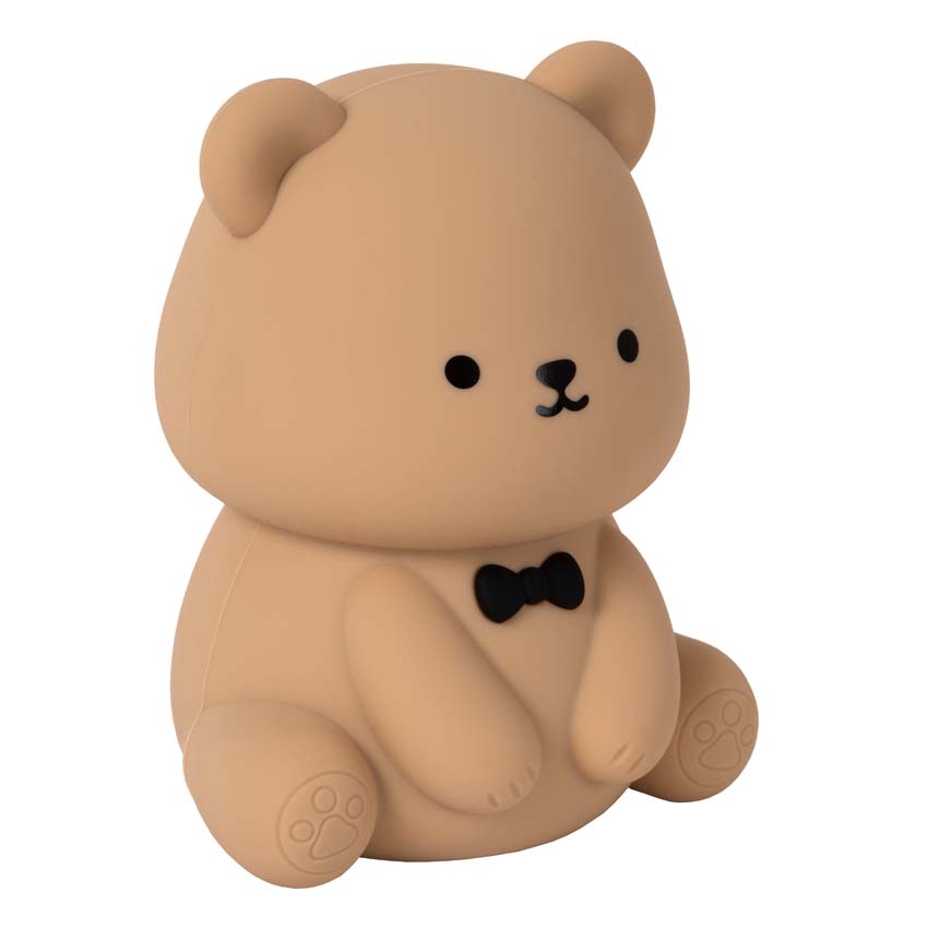 Lucide Essential Pincha Rabbit - Oplaadbare tafellamp kinderkamer - Accu/batterij - LED 3 StepDimbaar - RGB - Wit