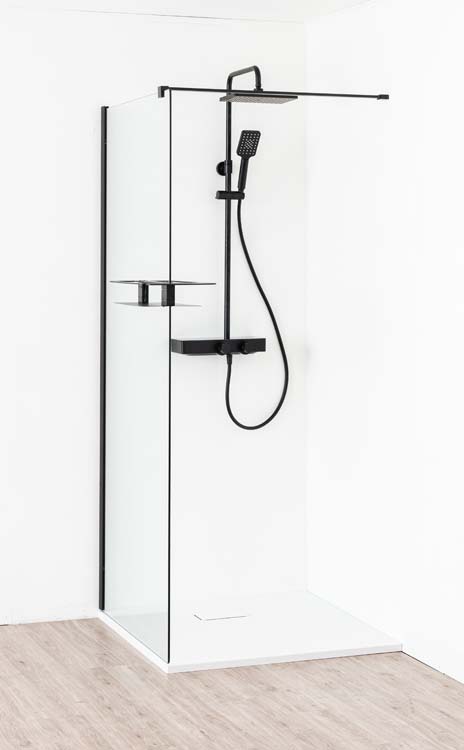 Paroi de douche Anais verre transparent 87x200cm