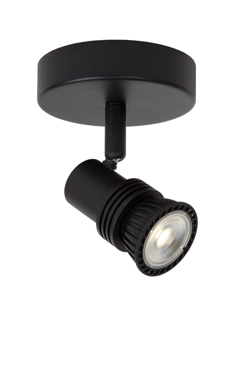 Wandlamp - zwart - Ø10cm - 1xGU10 - 50W