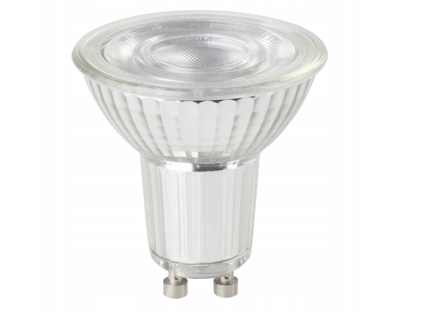 Ampoule LED - GU10 - blanc - H5,2 x Ø5cm - dimmable - 6W - 850lm - 4000K