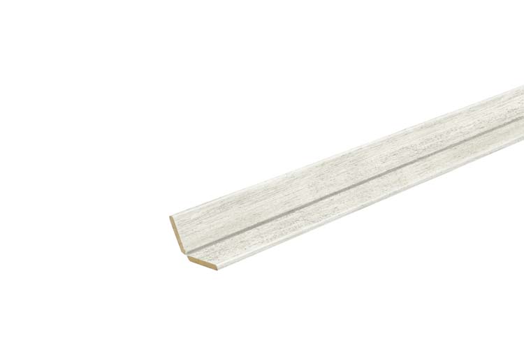 Moulure pliable Decohouse white wash MDF 22x22x2400mm
