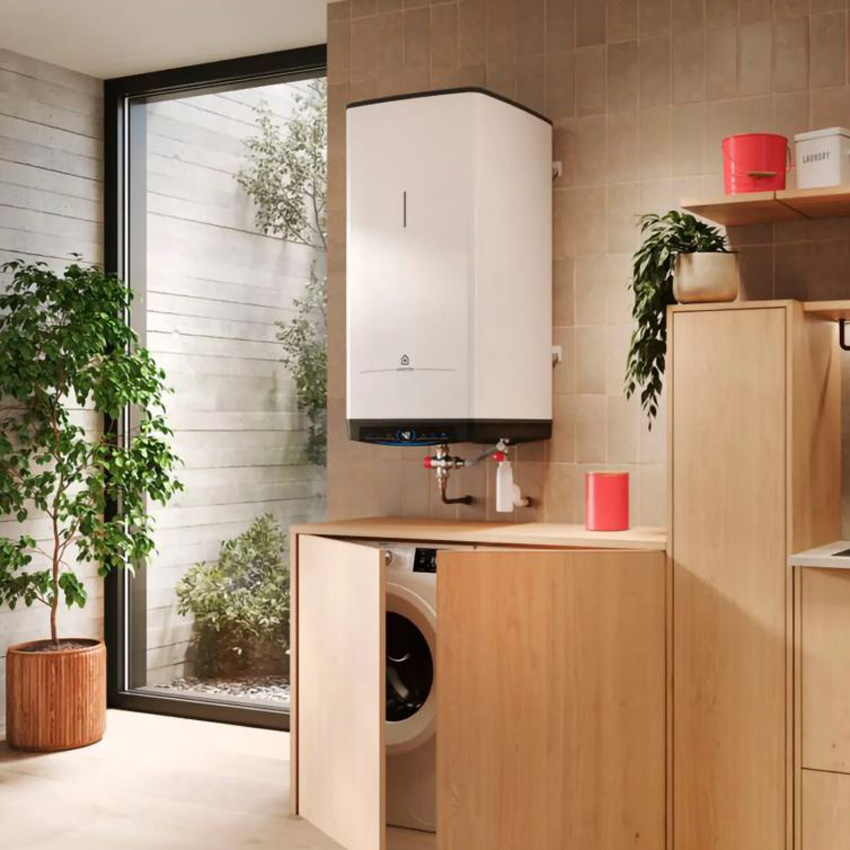 Boiler Ariston Quadris droge weerstand 150L 2400W