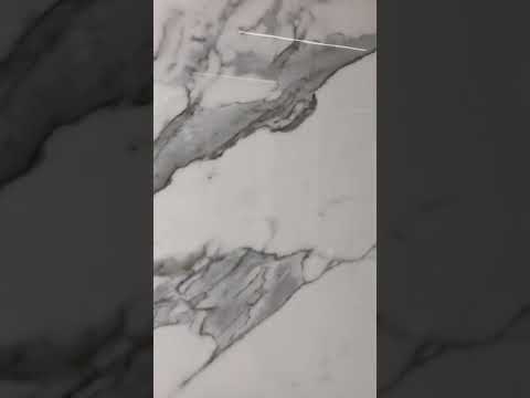 Tegel: vloer en wand Statuario blinkend 60x120cm Tegel: vloer en wand Statuario blinkend 60x120cm