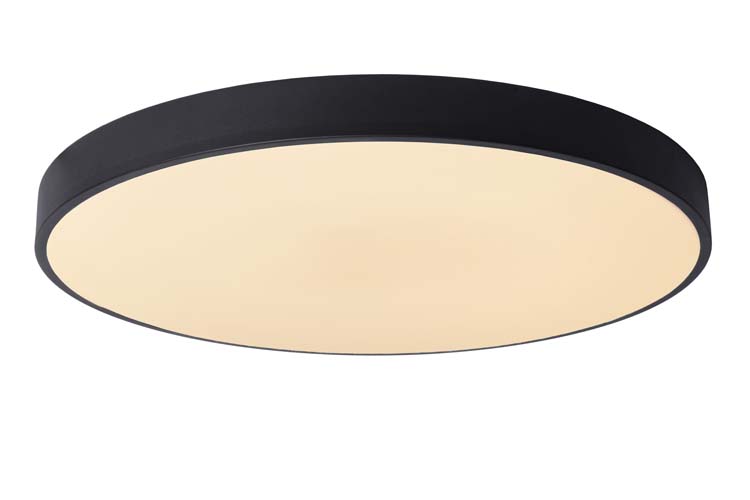 Plafonnière - Ø 60 cm - LED Dimb. - 1x60W 2700K - 3 StepDim - Zwart