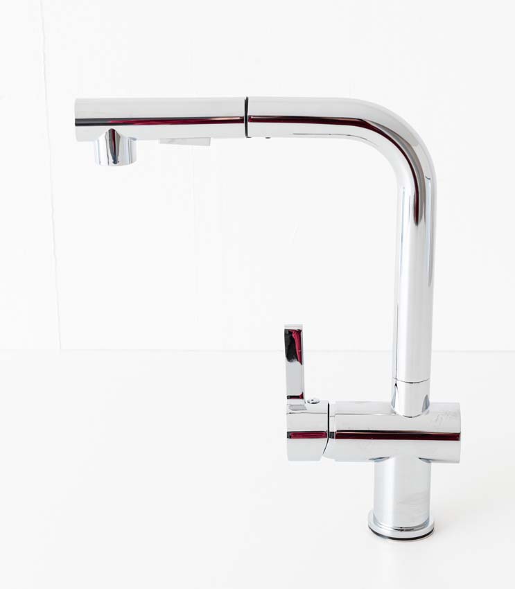 Robinet de cuisine Maeve chromé avec bec extractible Robinet de cuisine Maeve chromé avec bec extractible