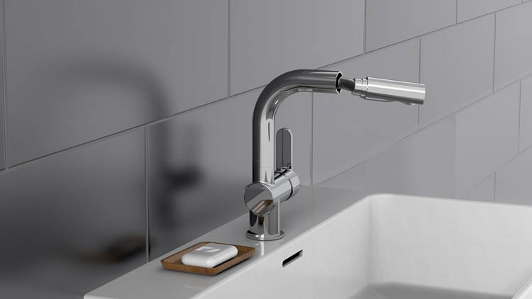 Robinet de lavabo Levi chrome