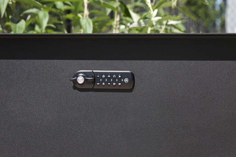 Pakketbrievenbus ONZO (eSafe) Bulkbox zwart