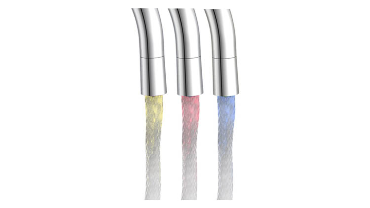 Robinet de cuisine Sterre Led chrome