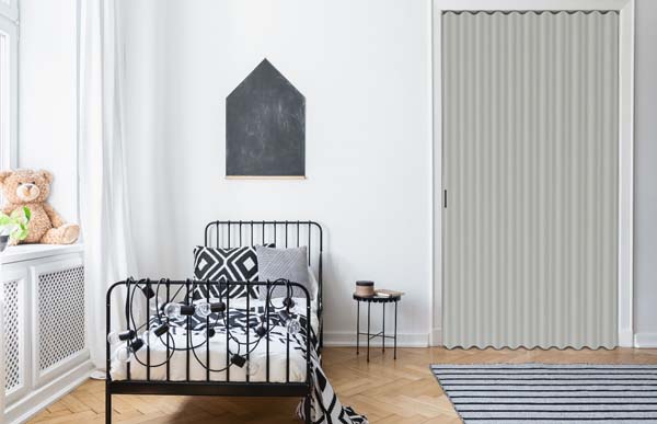 Vouwdeur dust kunstleder op maat