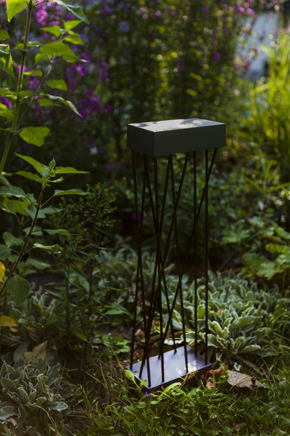 Lanterne - noir - H60cm - LED - 1x10,5W - 3000K - IP54