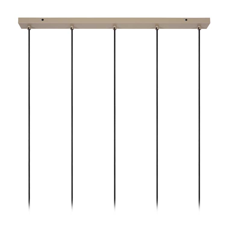 Suspension - taupe - 100cm - 5xGU10 - 40W