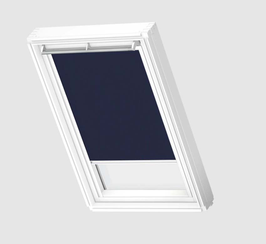 Store enrouleur Velux occultant à commande manuelle bleu foncé SK08 1100SWL