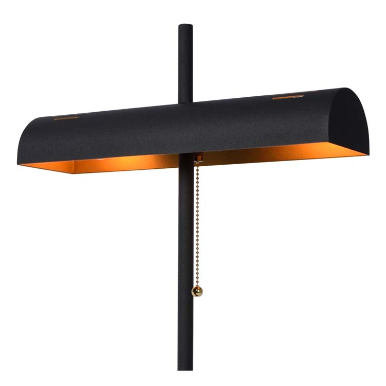 Lampe de table - noir - 36x18x50cm - 2xE27 - 40W