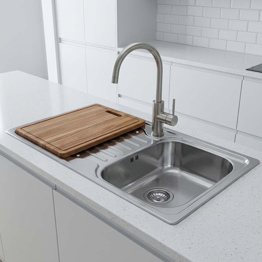 Spoeltafel enkel Franke Antea Inox